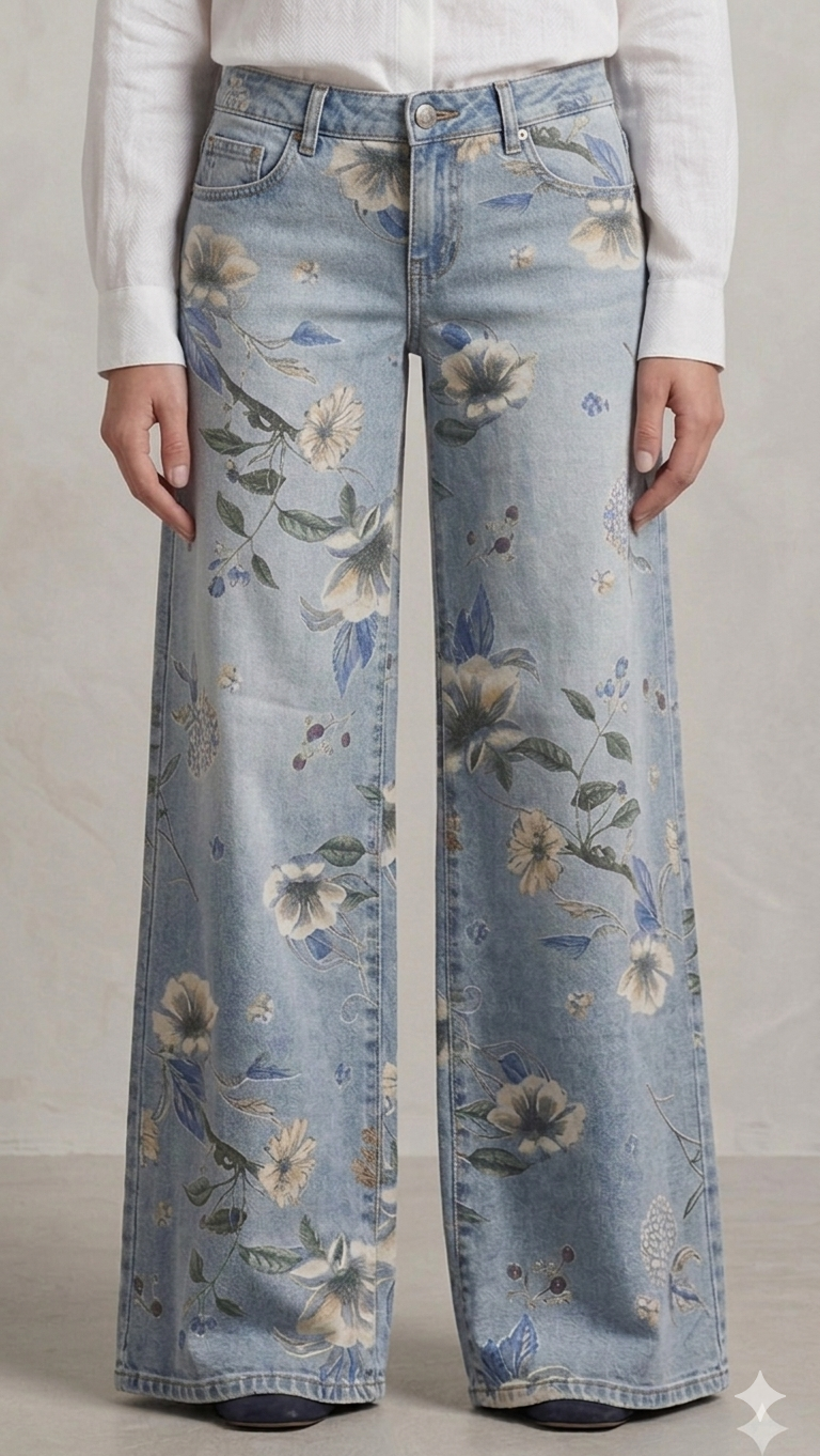Jeans FLOWER