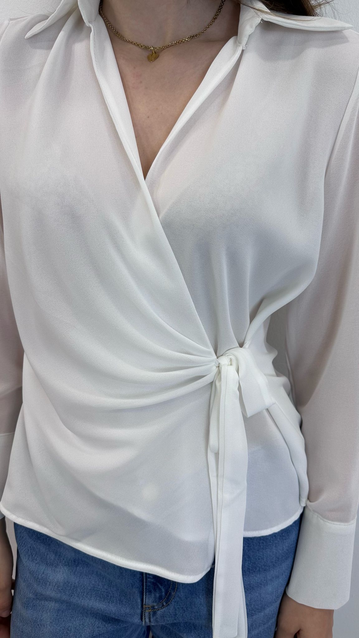 Camicia Incrociata "BETULLA"