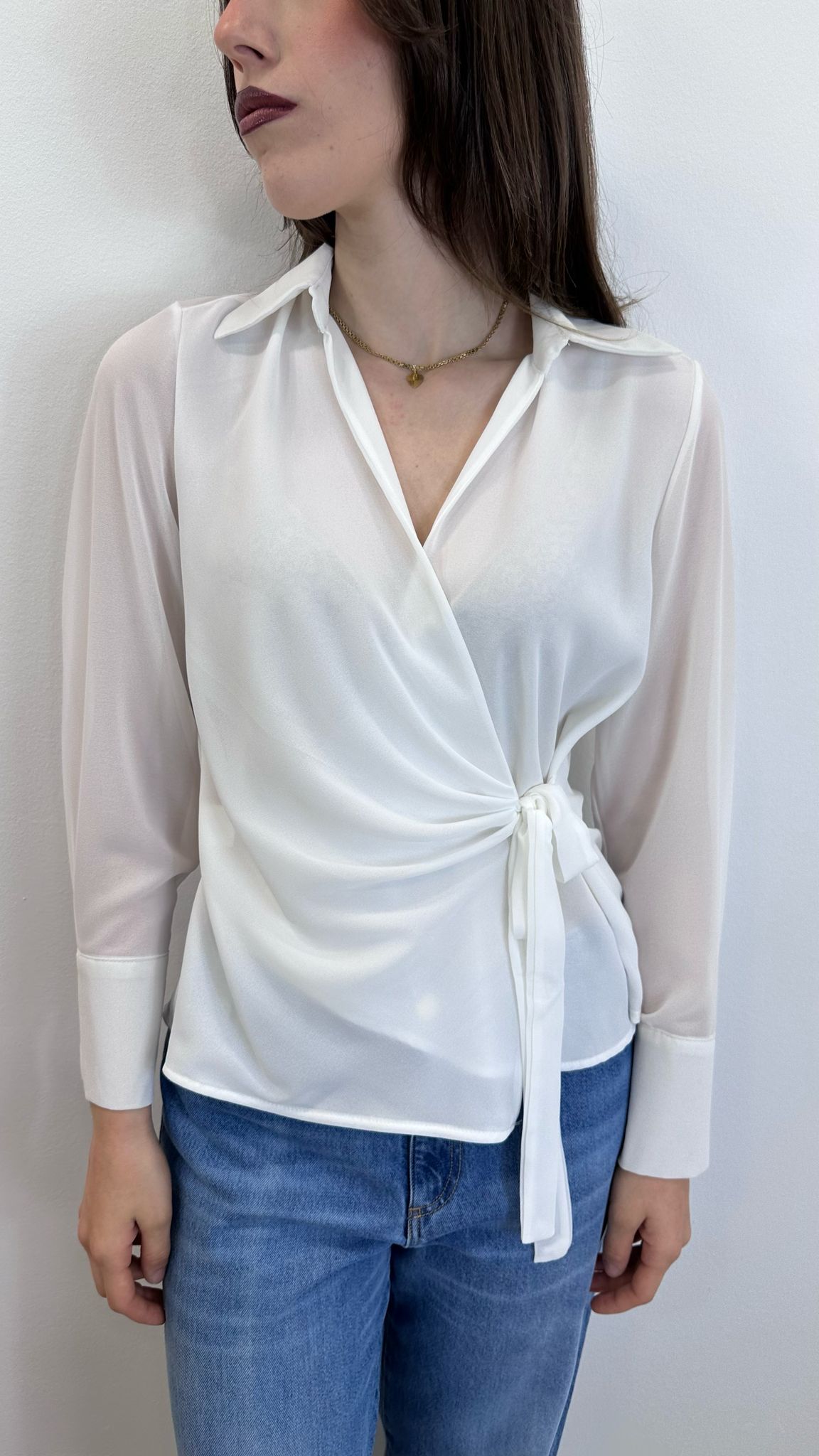 Camicia Incrociata "BETULLA"