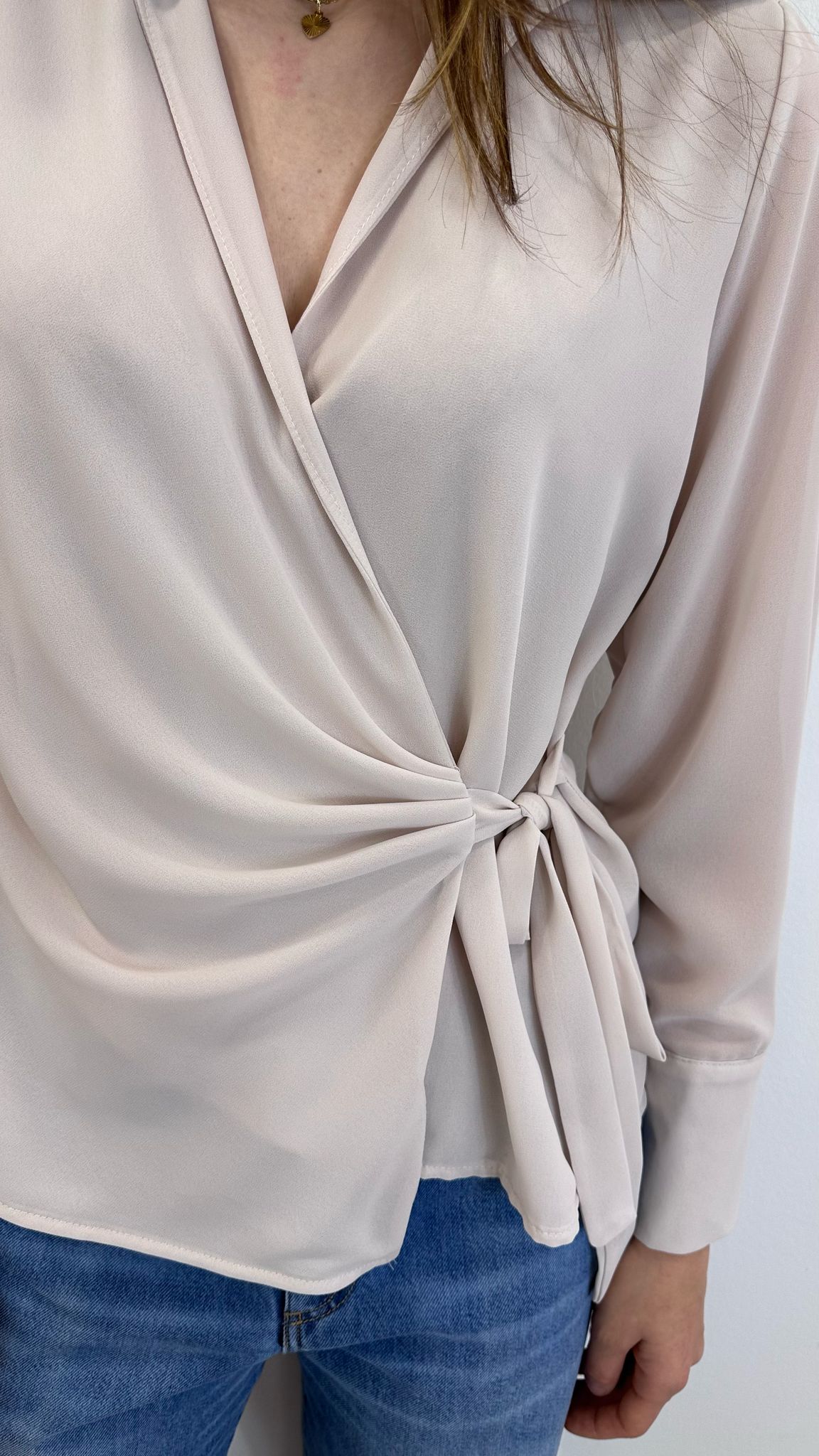 Camicia Incrociata "BETULLA"