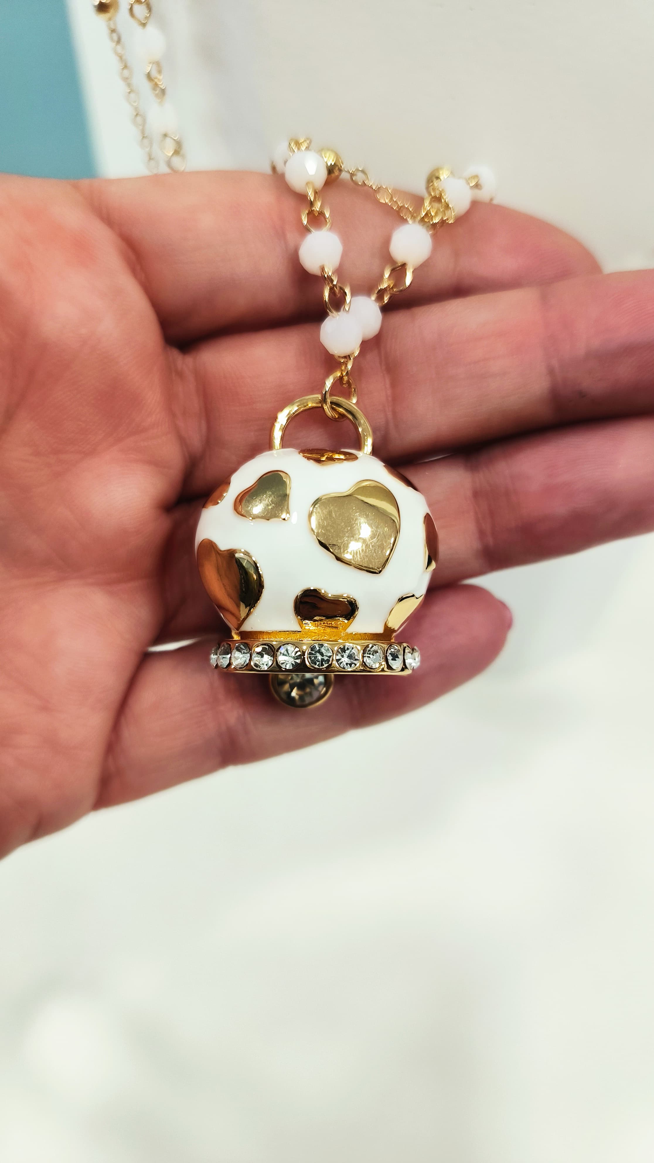 Collana "CLARA DOPPIA" in Acciaio