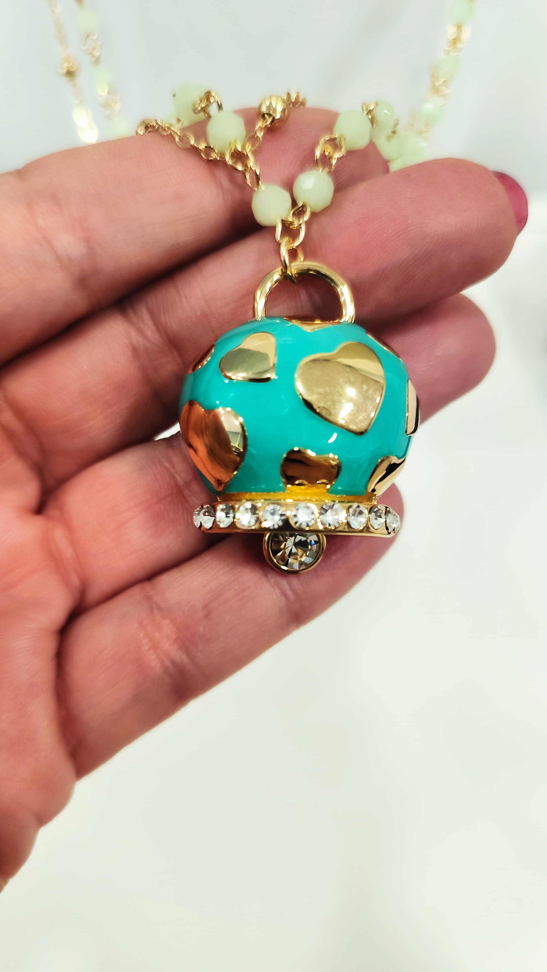 Collana "CLARA DOPPIA" in Acciaio