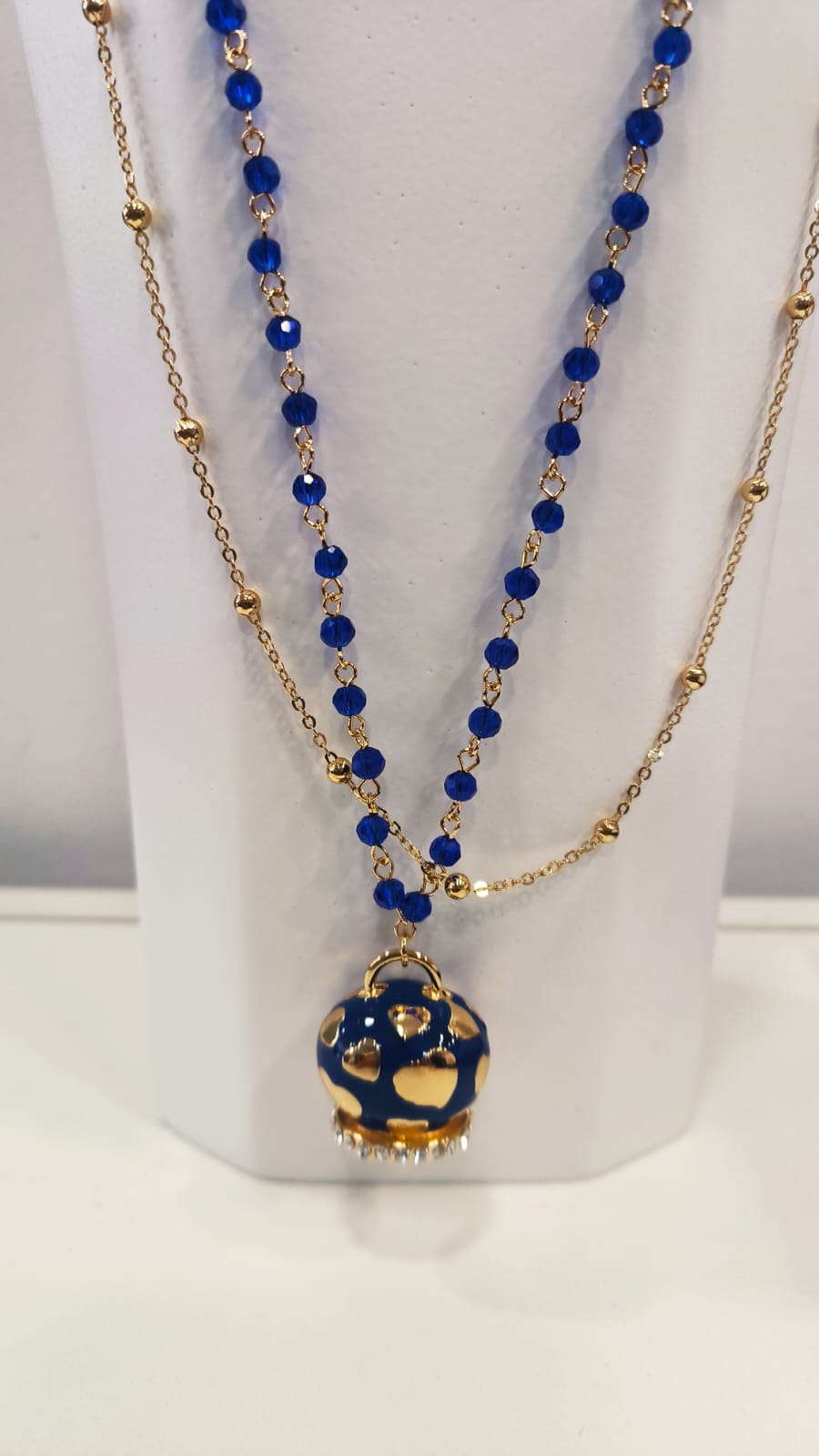 Collana "CLARA DOPPIA" in Acciaio