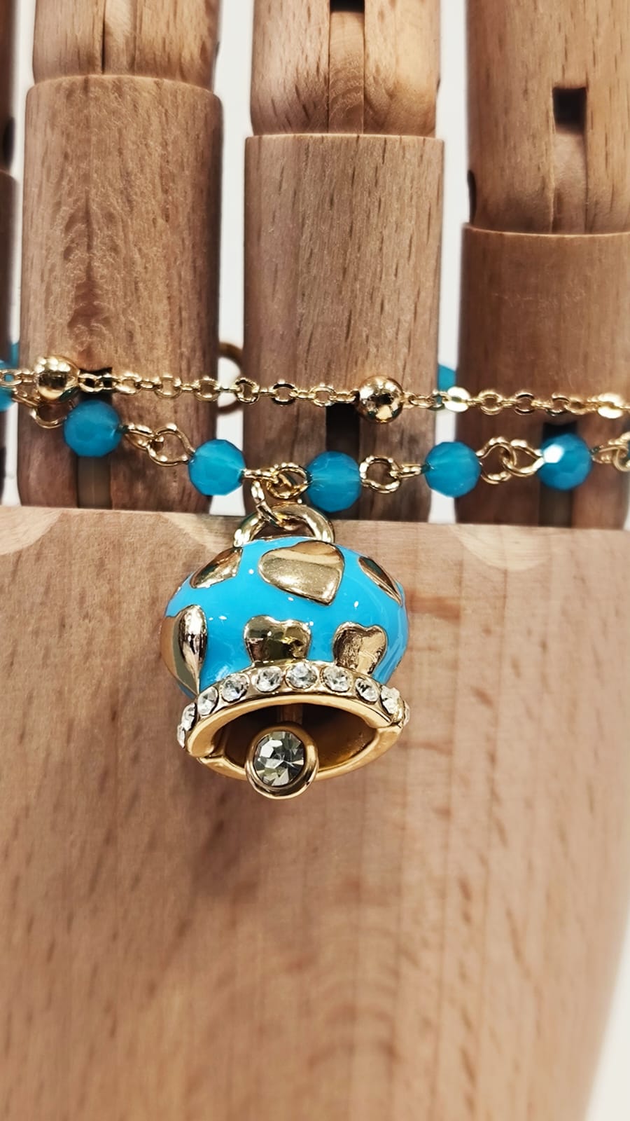 Braccialetto "CLARA DOPPIA" in Acciaio