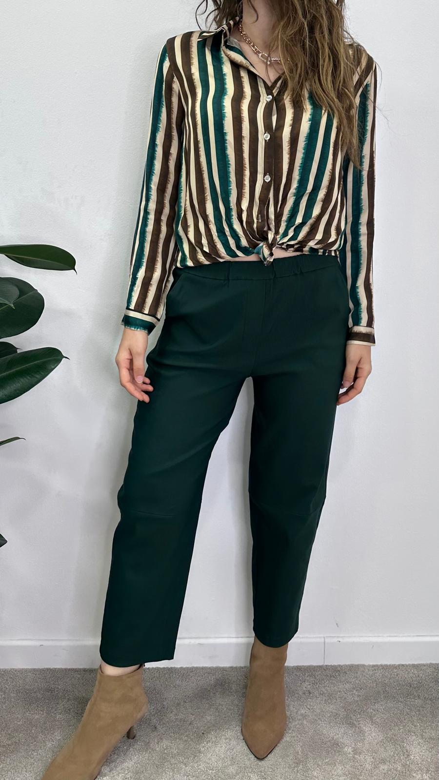 Pantaloni "VELA" elasticizzato con tasche