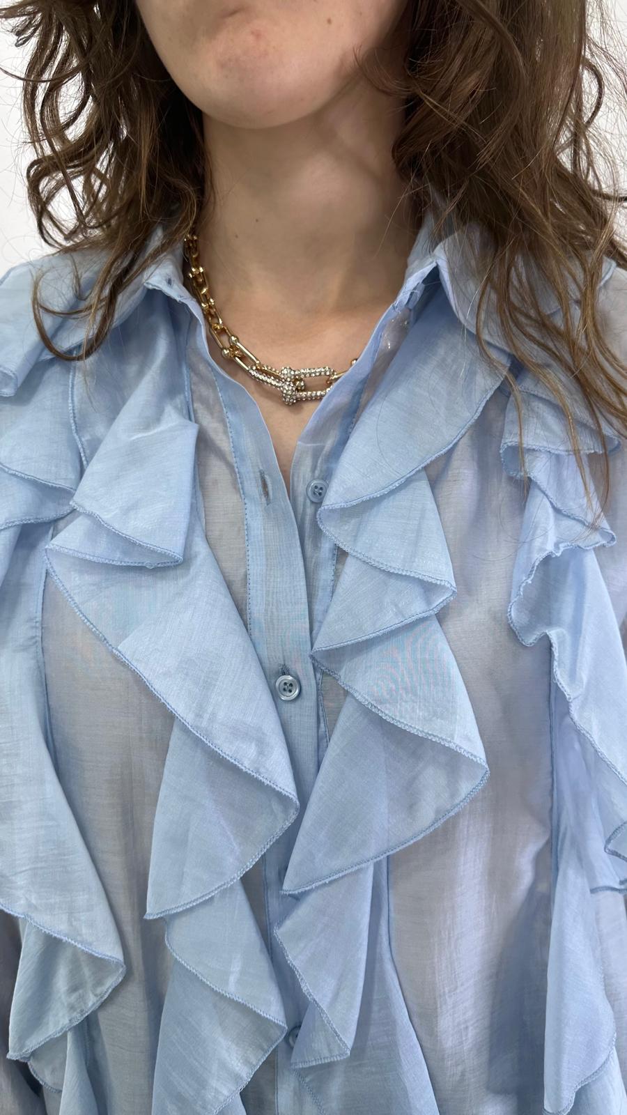 Camicia "" con balze