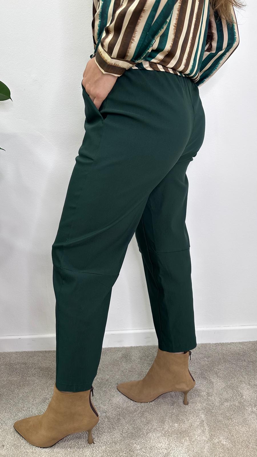 Pantaloni "VELA" elasticizzato con tasche