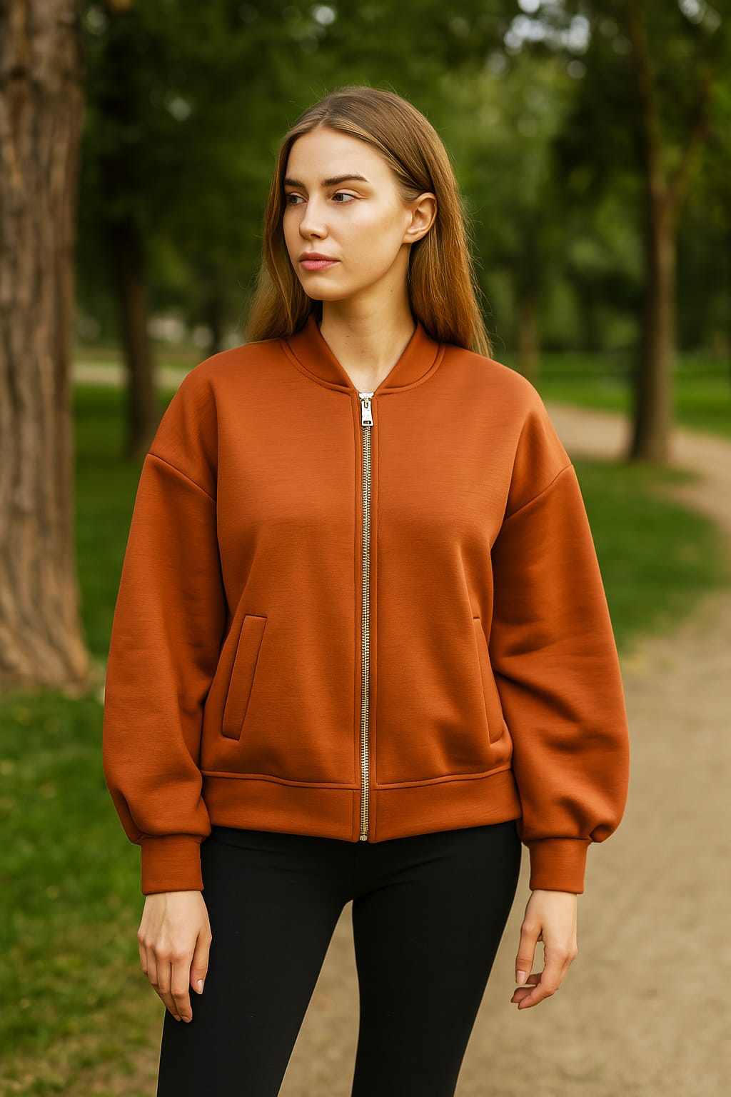 Felpa "JENNY" modello Bomber