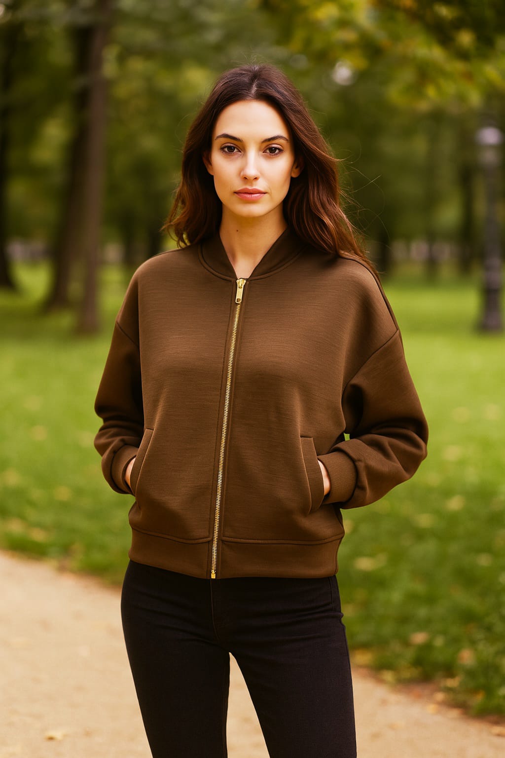 Felpa "JENNY" modello Bomber