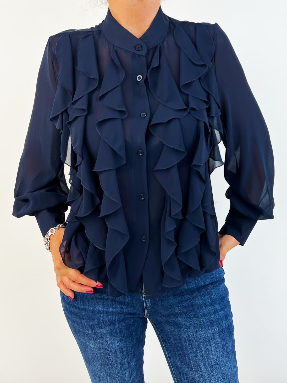 Camicia "PETALO" in voile