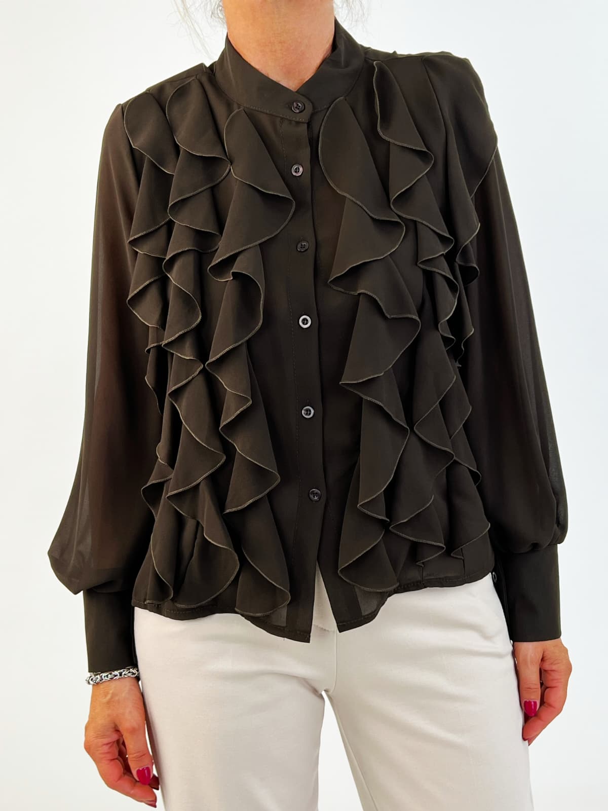 Camicia "PETALO" in voile