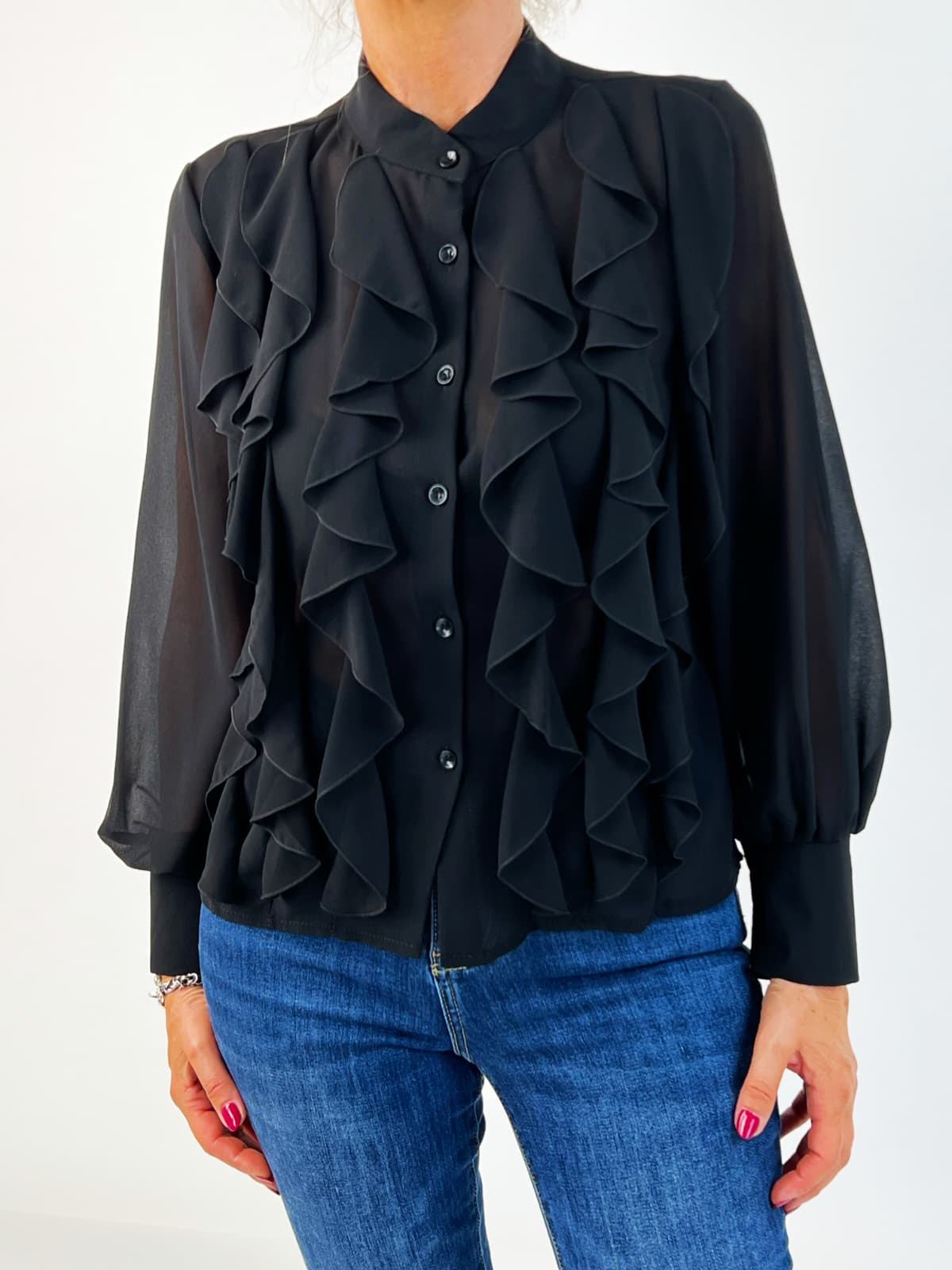 Camicia "PETALO" in voile