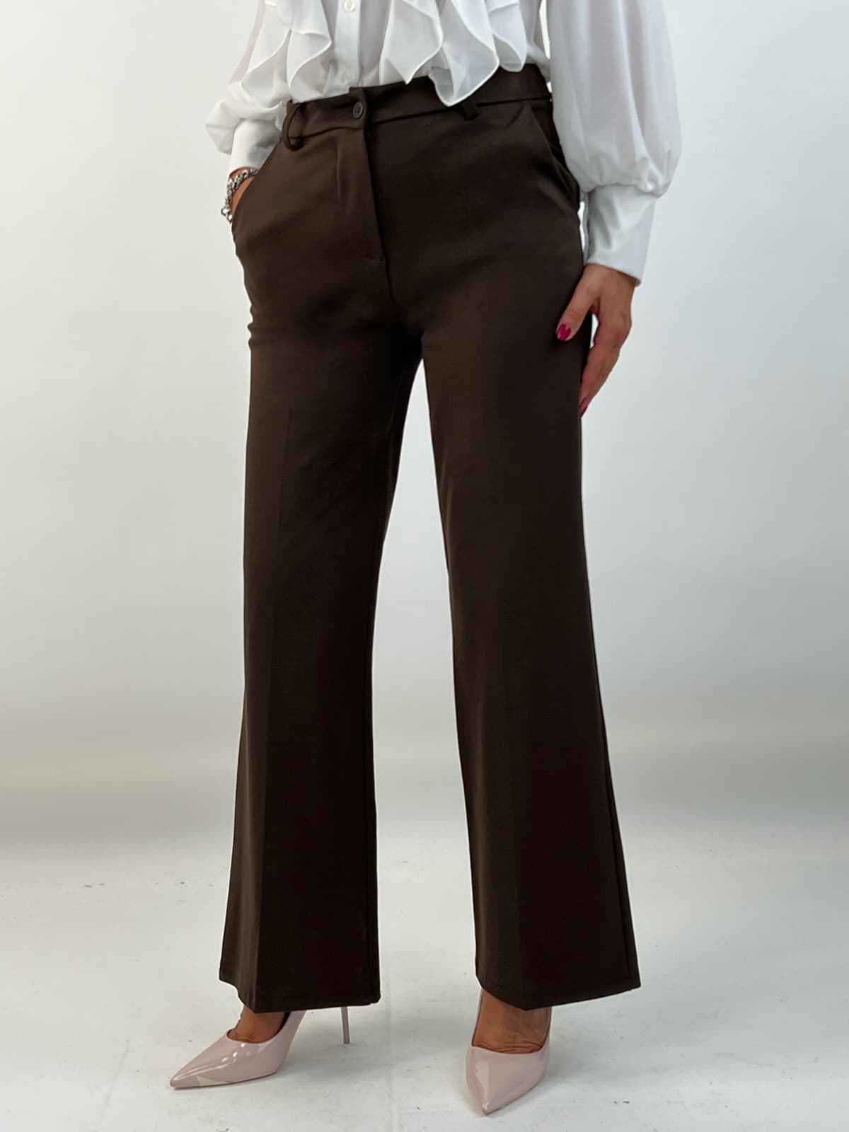 Pantaloni "ULISSE" in punto milano