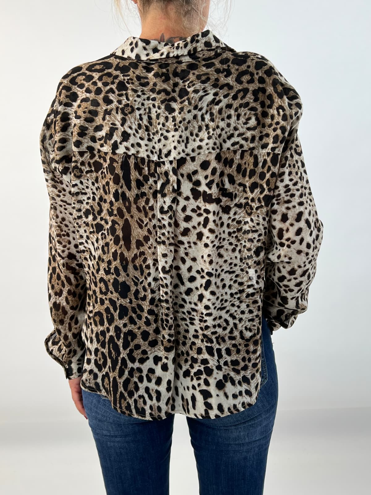 Camicia "LEO" animalier