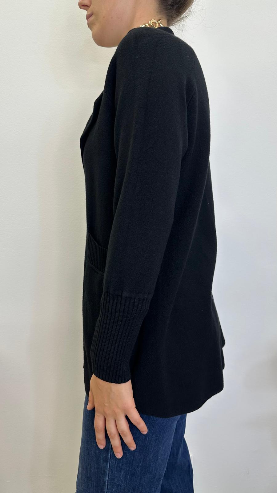 Cappotto in maglia "SIMBA" con tasche