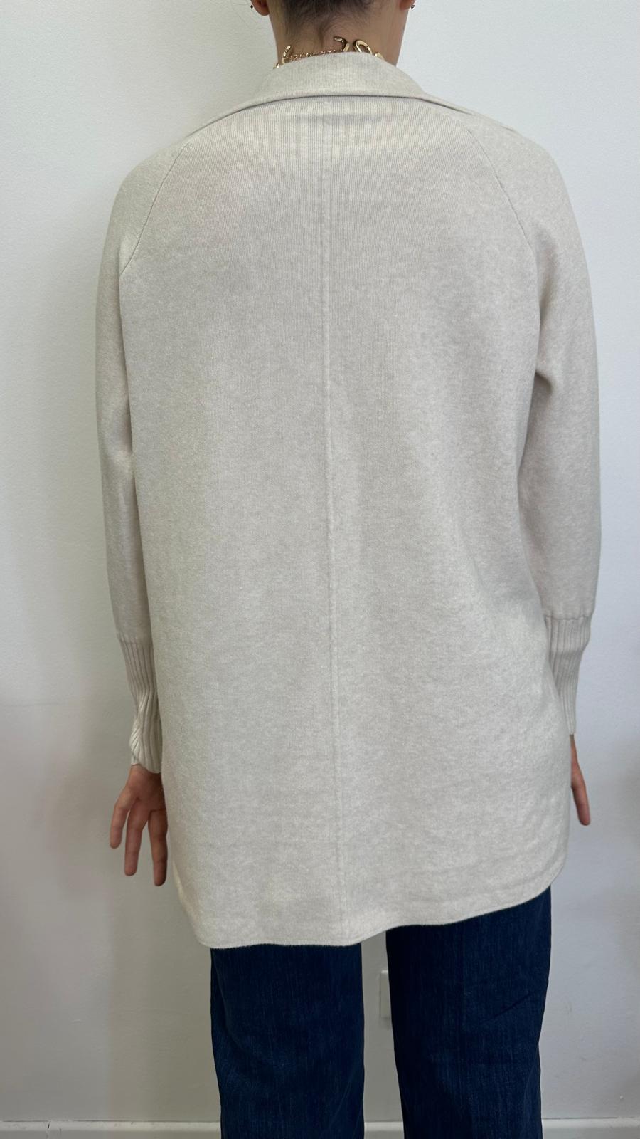 Cappotto in maglia "SIMBA" con tasche