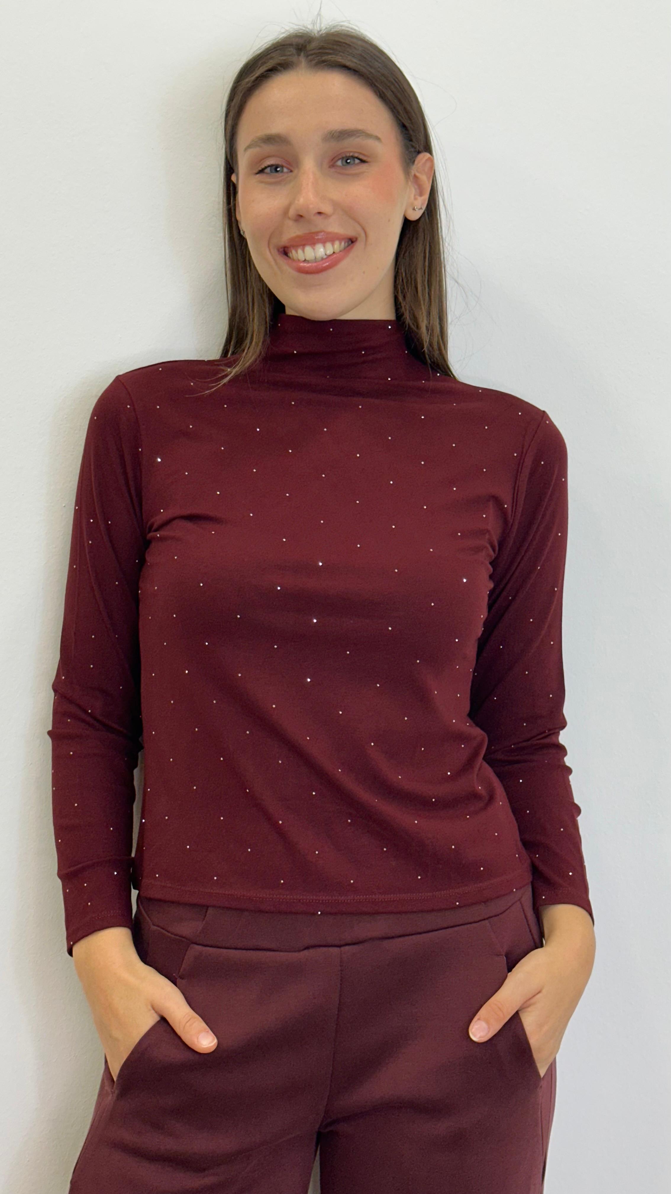Maglietta "STAR" con micro punti luce
