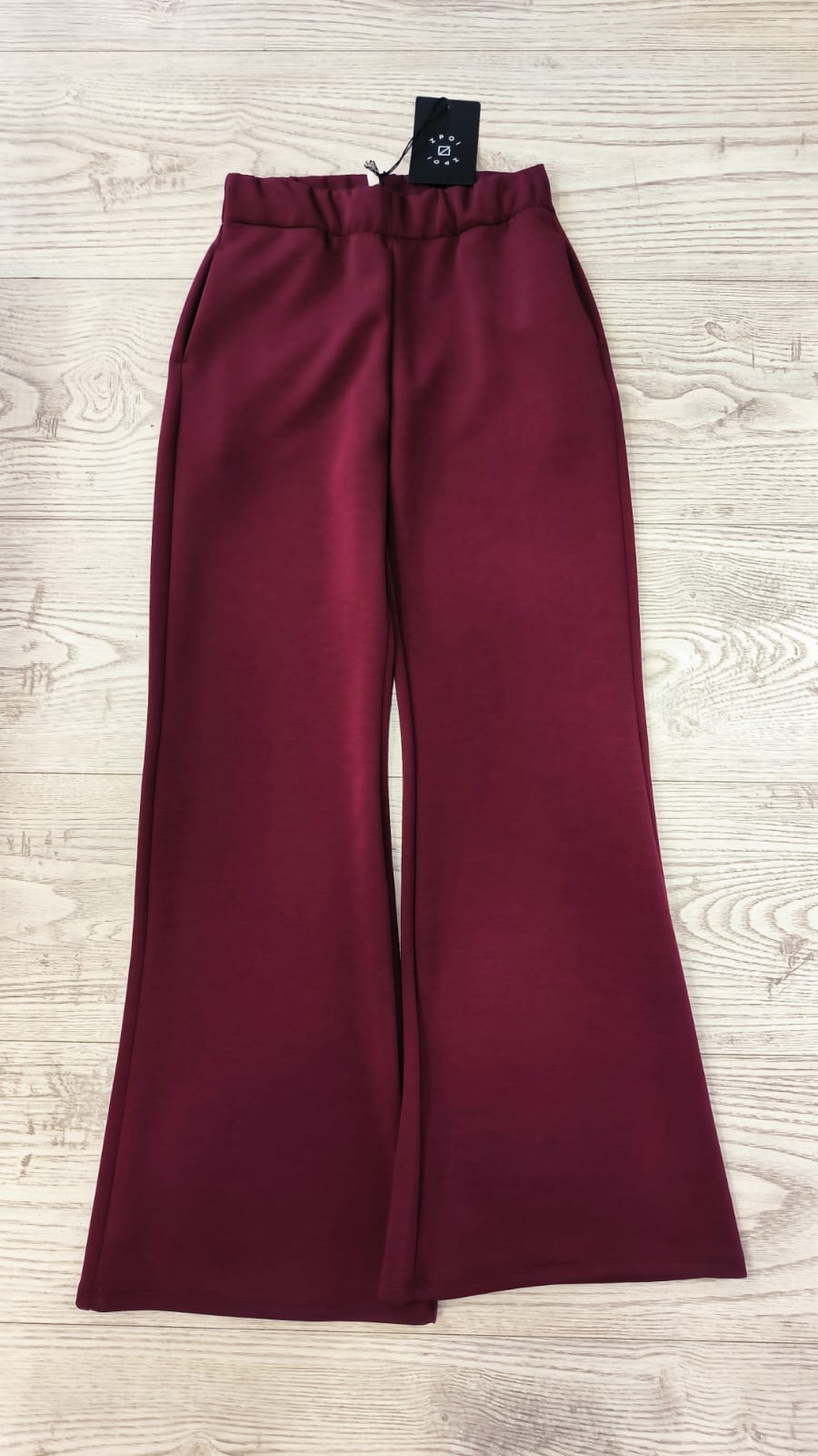 Pantaloni "COCO" a zampa in felpa