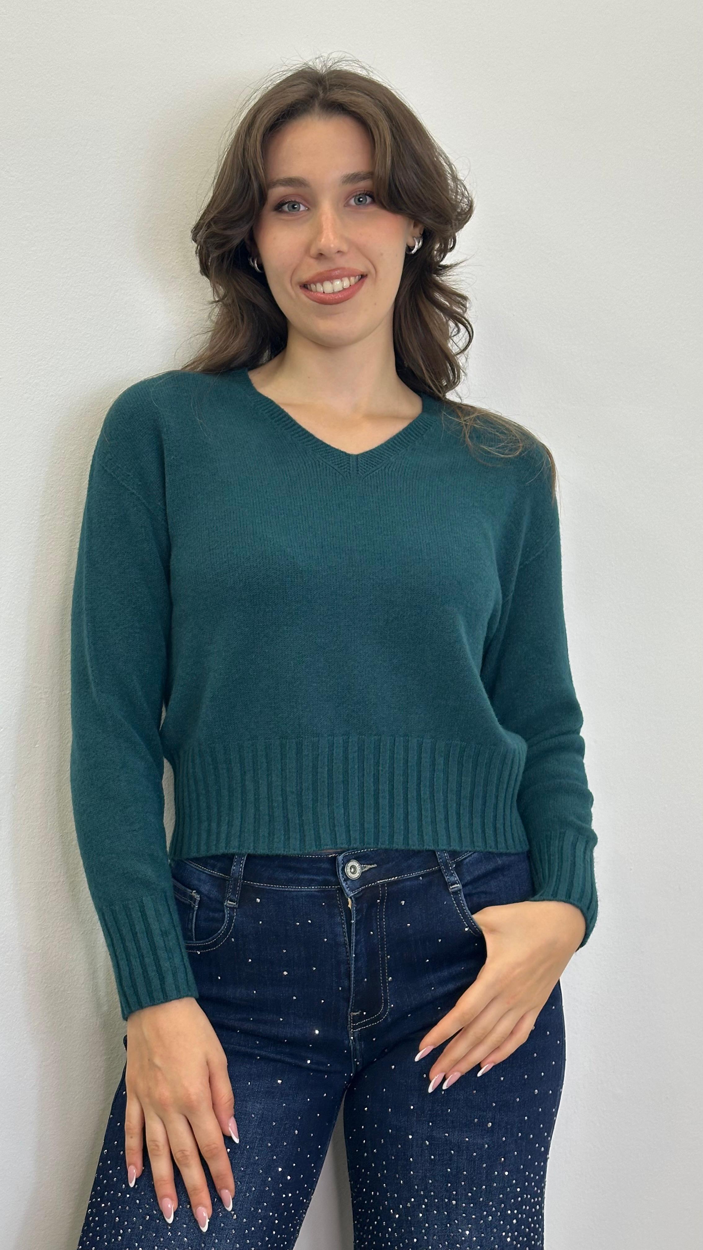Maglia "BASICA 1" con scollo a V
