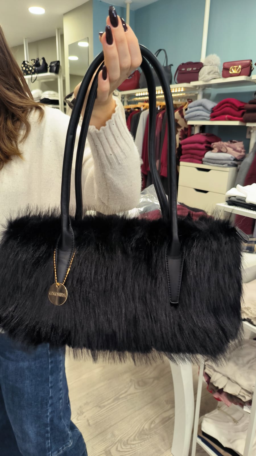 Borsa "PELù" in ecopelliccia