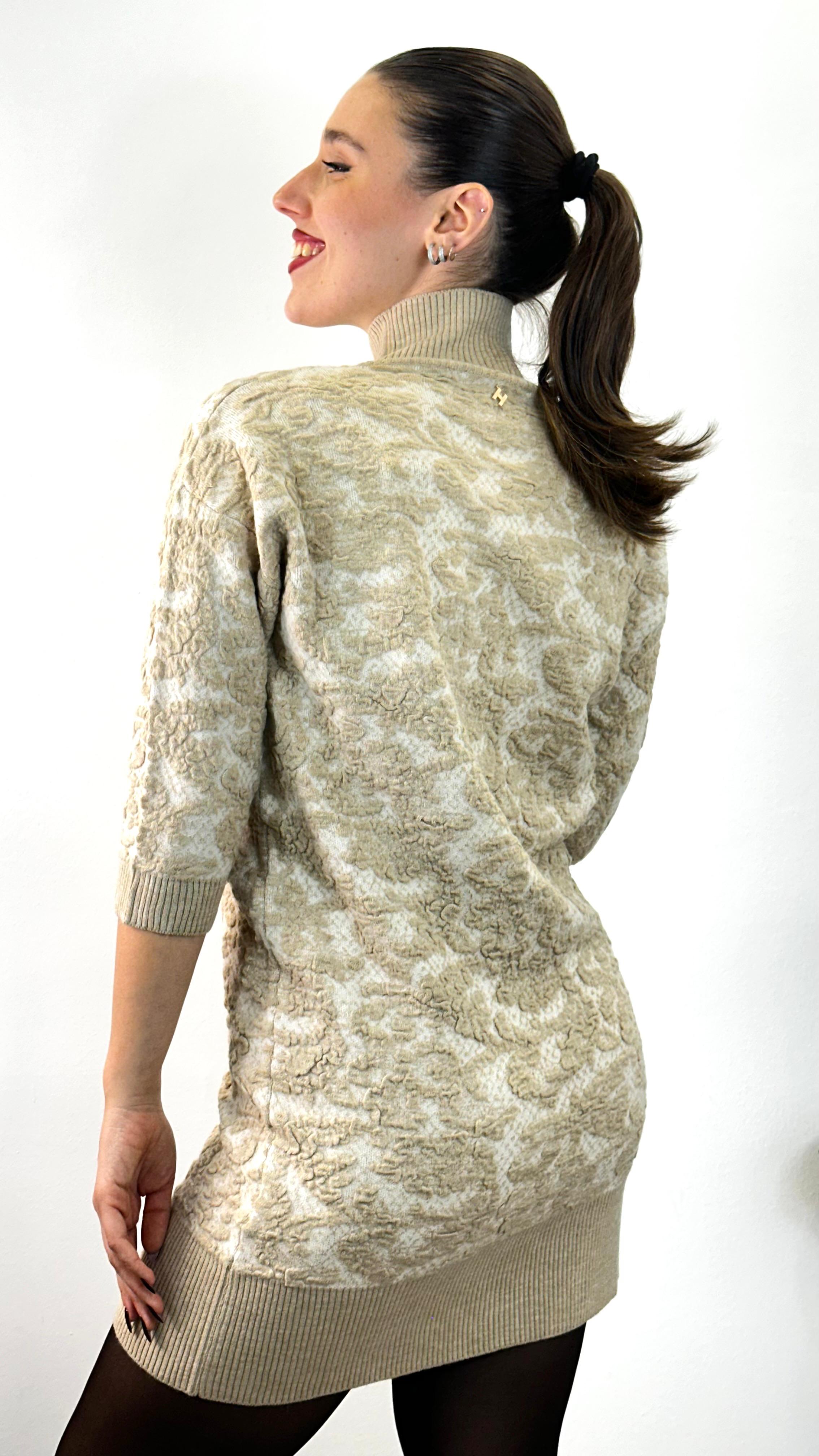 Abito "ALFA"in maglia lavorata in rilievo SILVIAN HEACH