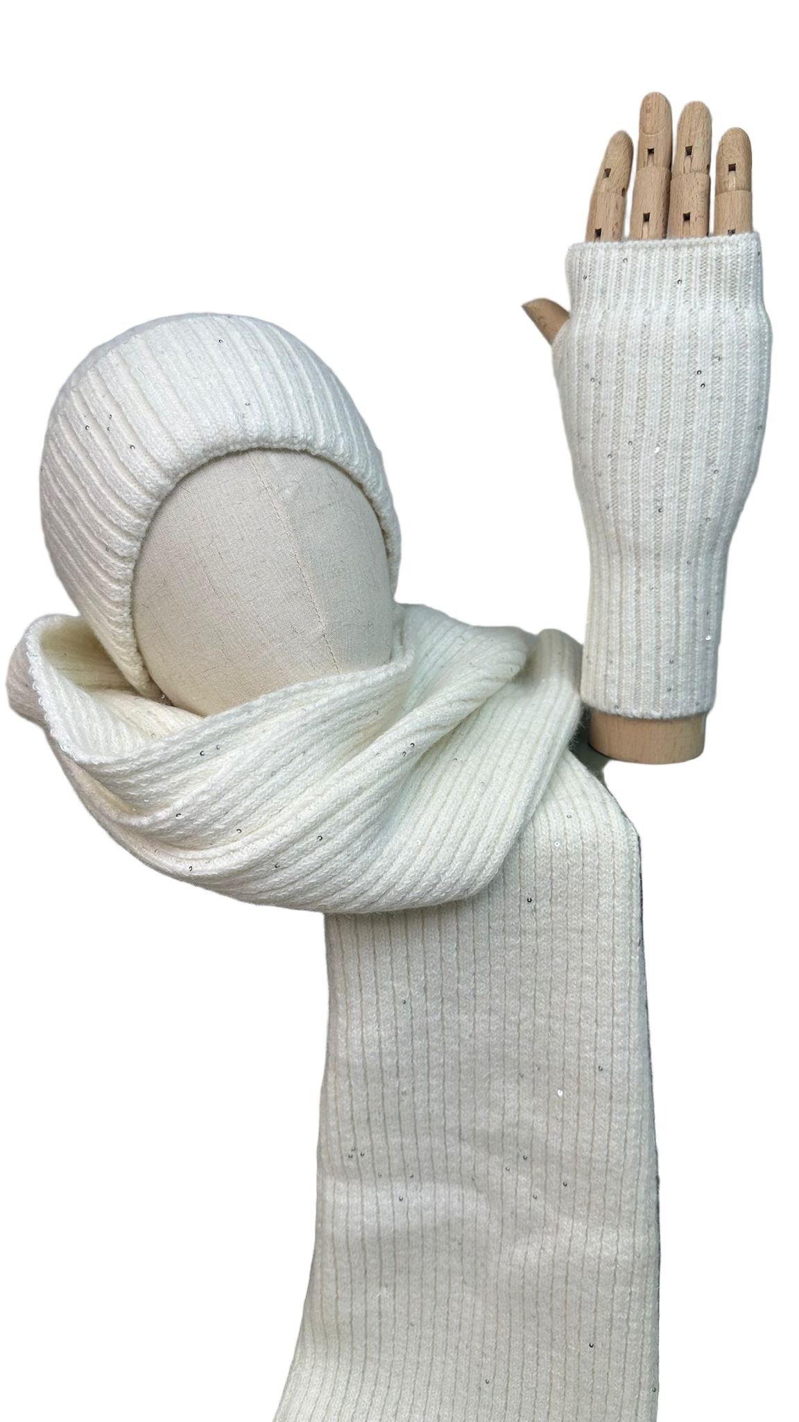 set "POLAR" guanti+sciarpa+cuffia