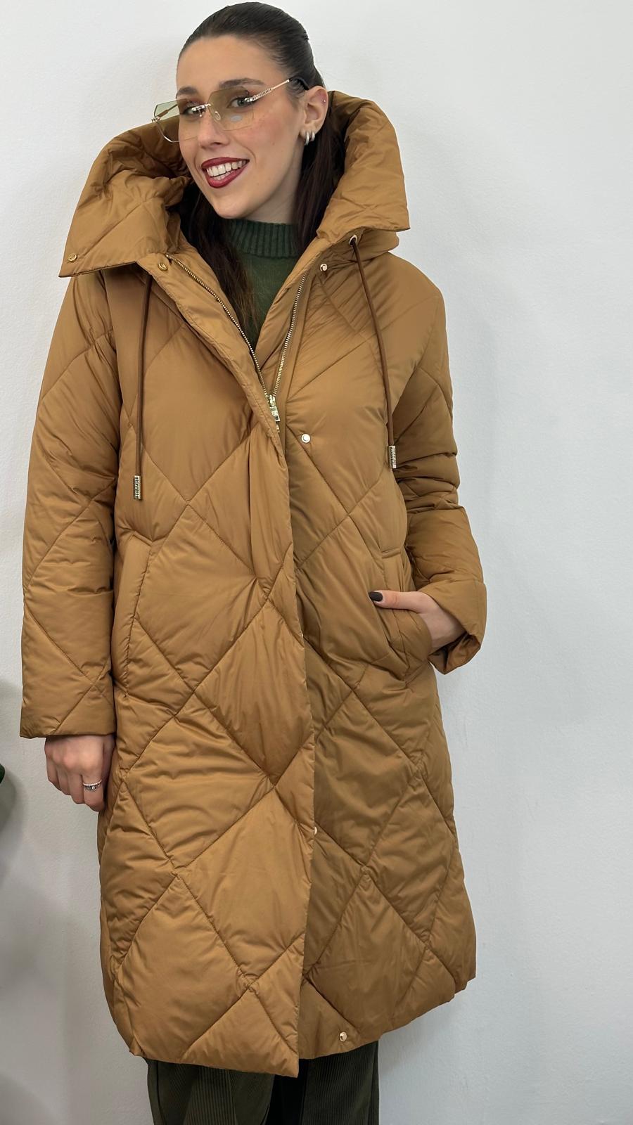 Piumino lungo "BISCOTTO" Silvian Heach