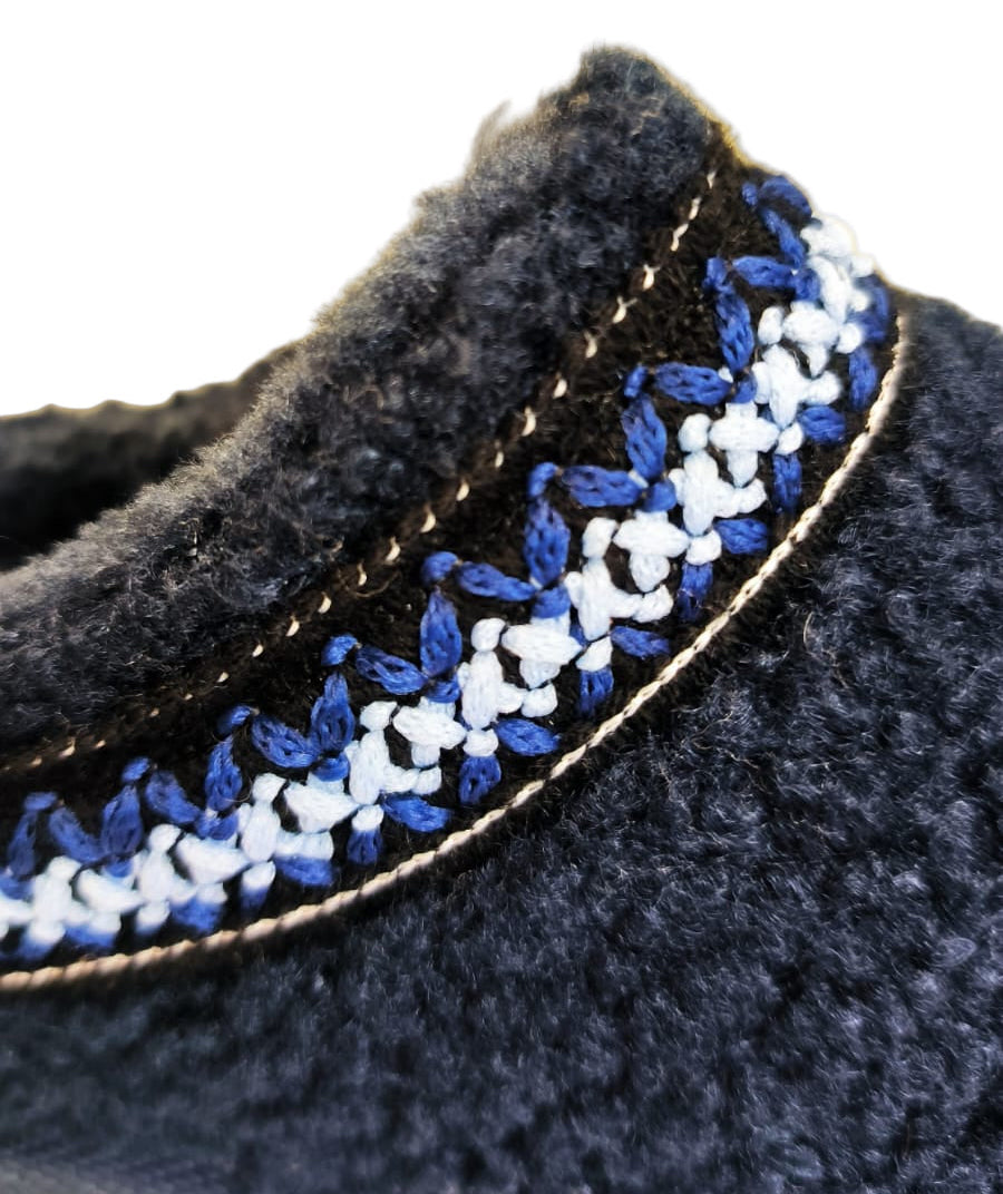 "SABOT" con pelo tipo ugg art.51229