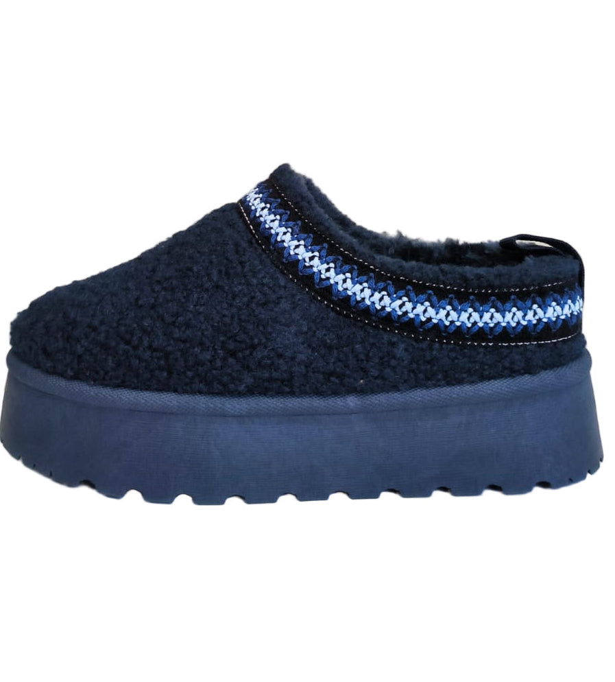 "SABOT" con pelo tipo ugg art.51229