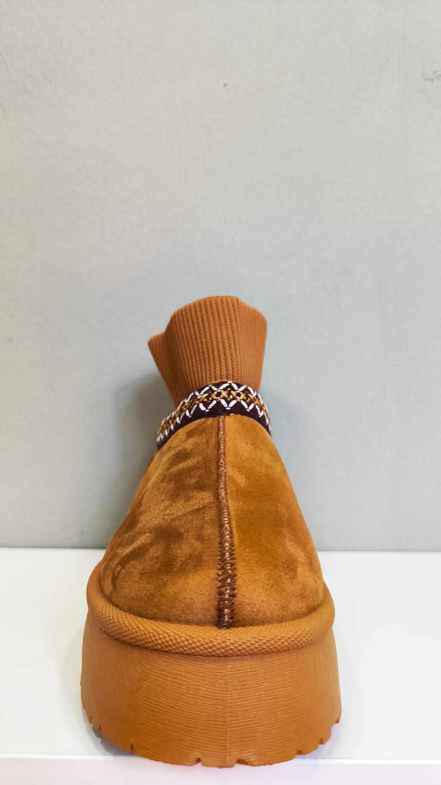 "SCARPONCINO" con pelo stile ugg ar.51228