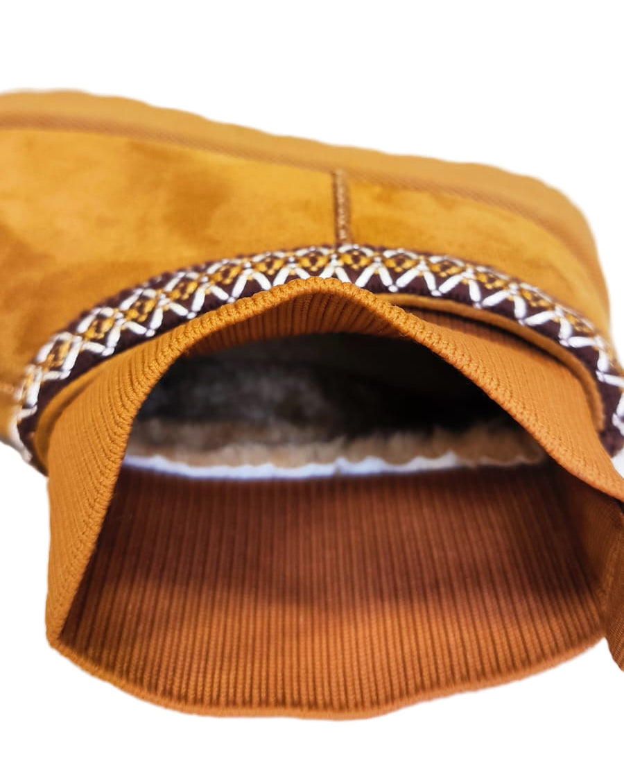 "SCARPONCINO" con pelo stile ugg ar.51228