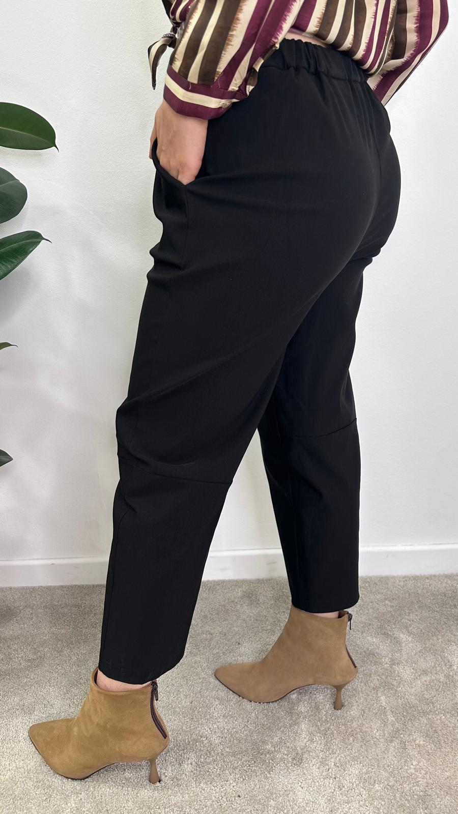 Pantaloni "VELA" elasticizzato con tasche