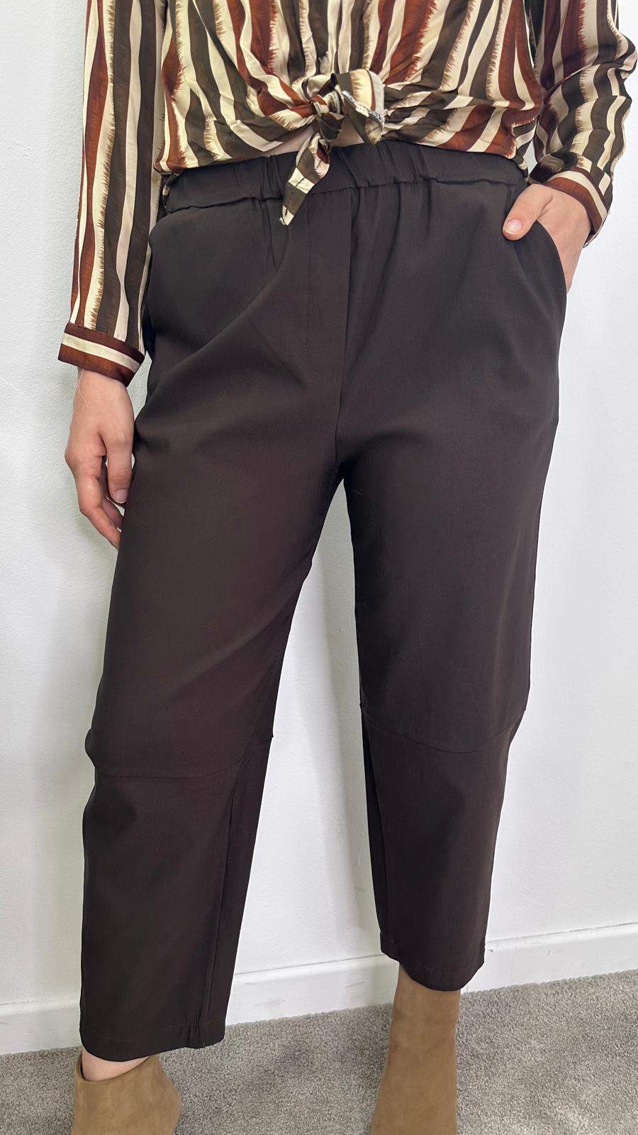 Pantaloni "VELA" elasticizzato con tasche