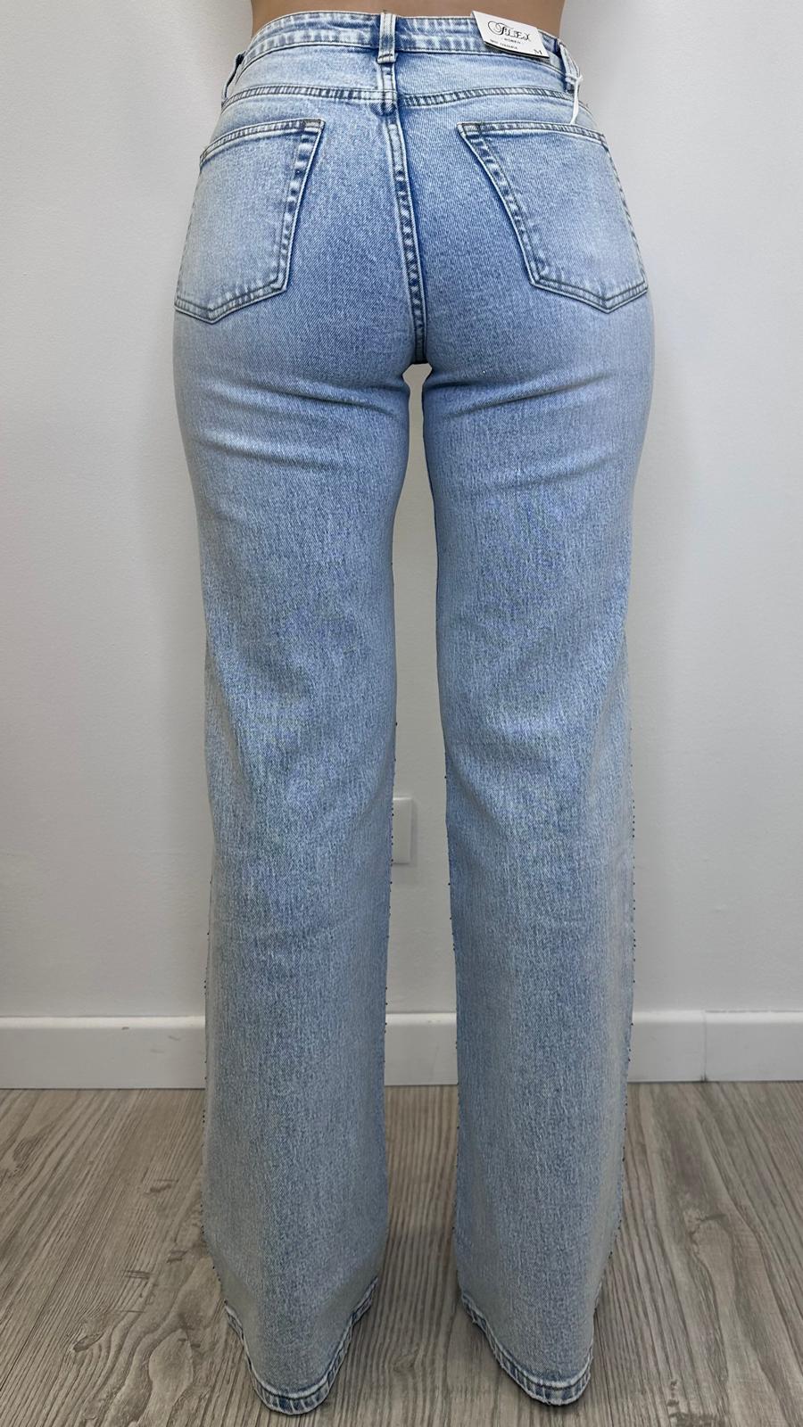Jeans "DIAMOND" con brillantini