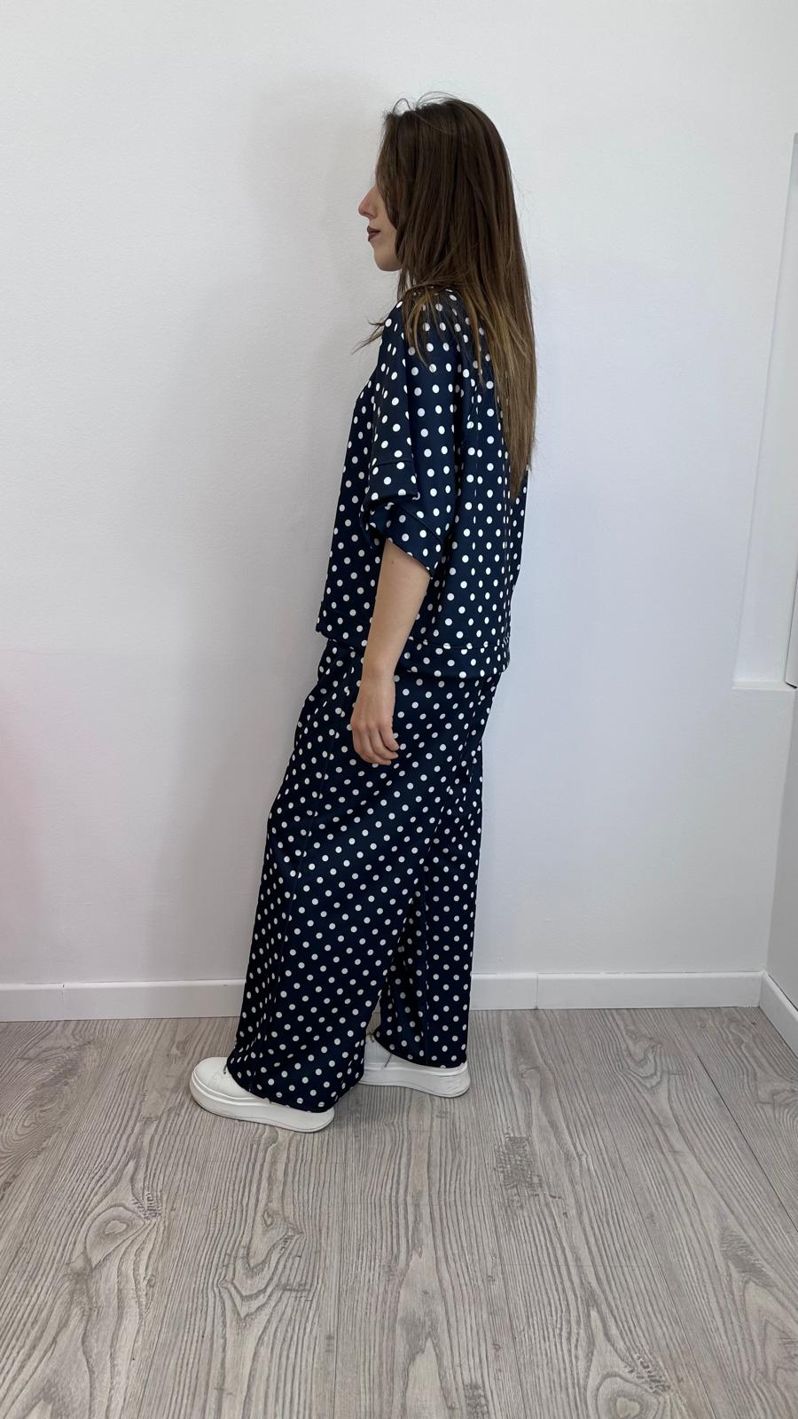 Maglia "BOLLICINE" a pois